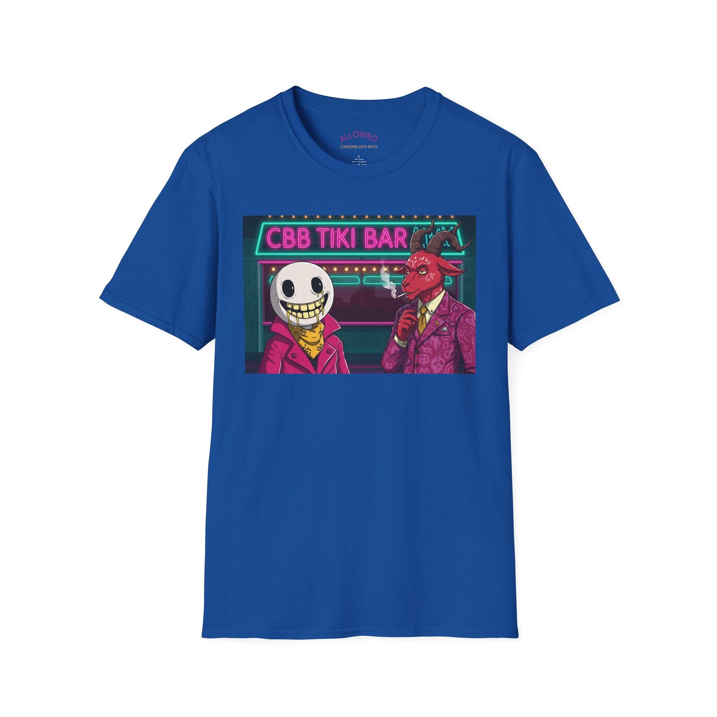 CBB Tiki Bar Graphic Unisex Softstyle T-Shirt