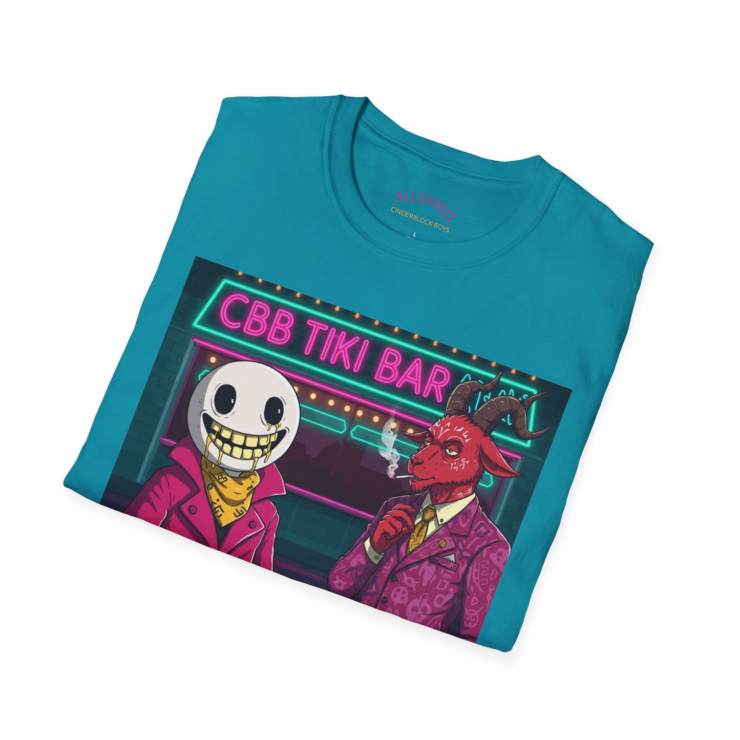 CBB Tiki Bar Graphic Unisex Softstyle T-Shirt