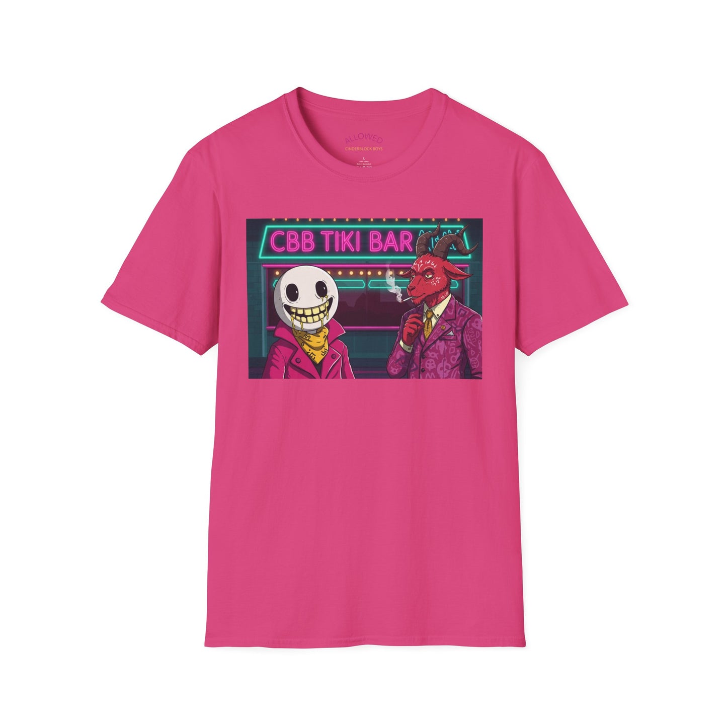 CBB Tiki Bar Graphic Unisex Softstyle T-Shirt