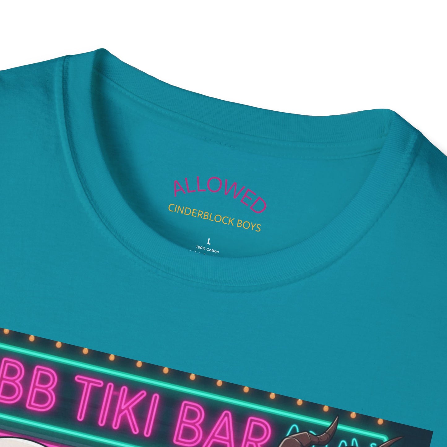 CBB Tiki Bar Graphic Unisex Softstyle T-Shirt