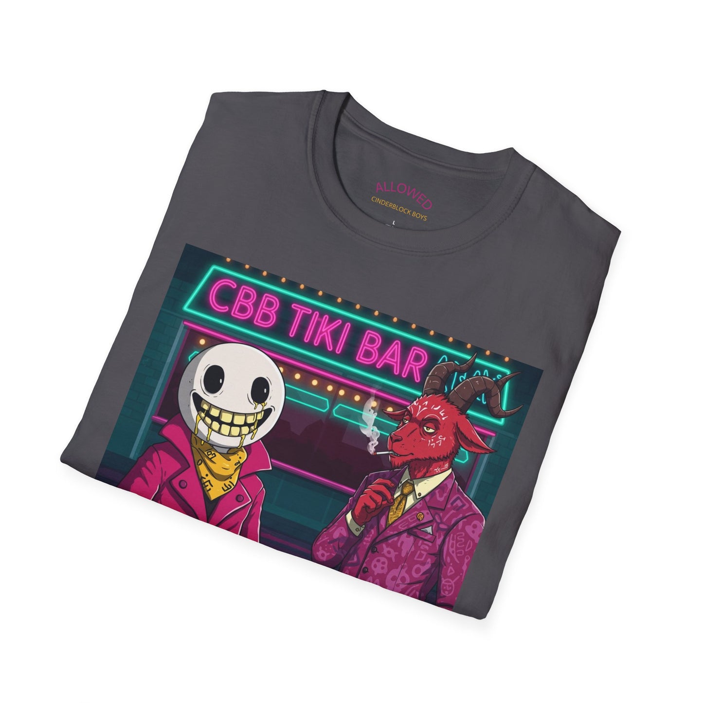 CBB Tiki Bar Graphic Unisex Softstyle T-Shirt