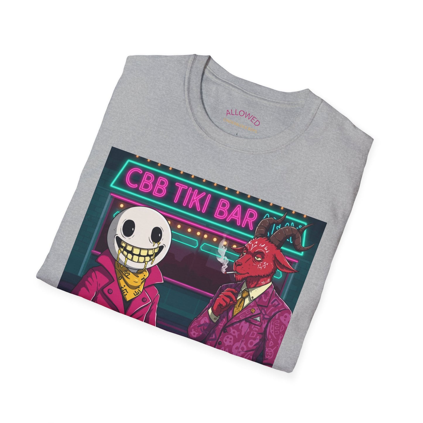 CBB Tiki Bar Graphic Unisex Softstyle T-Shirt