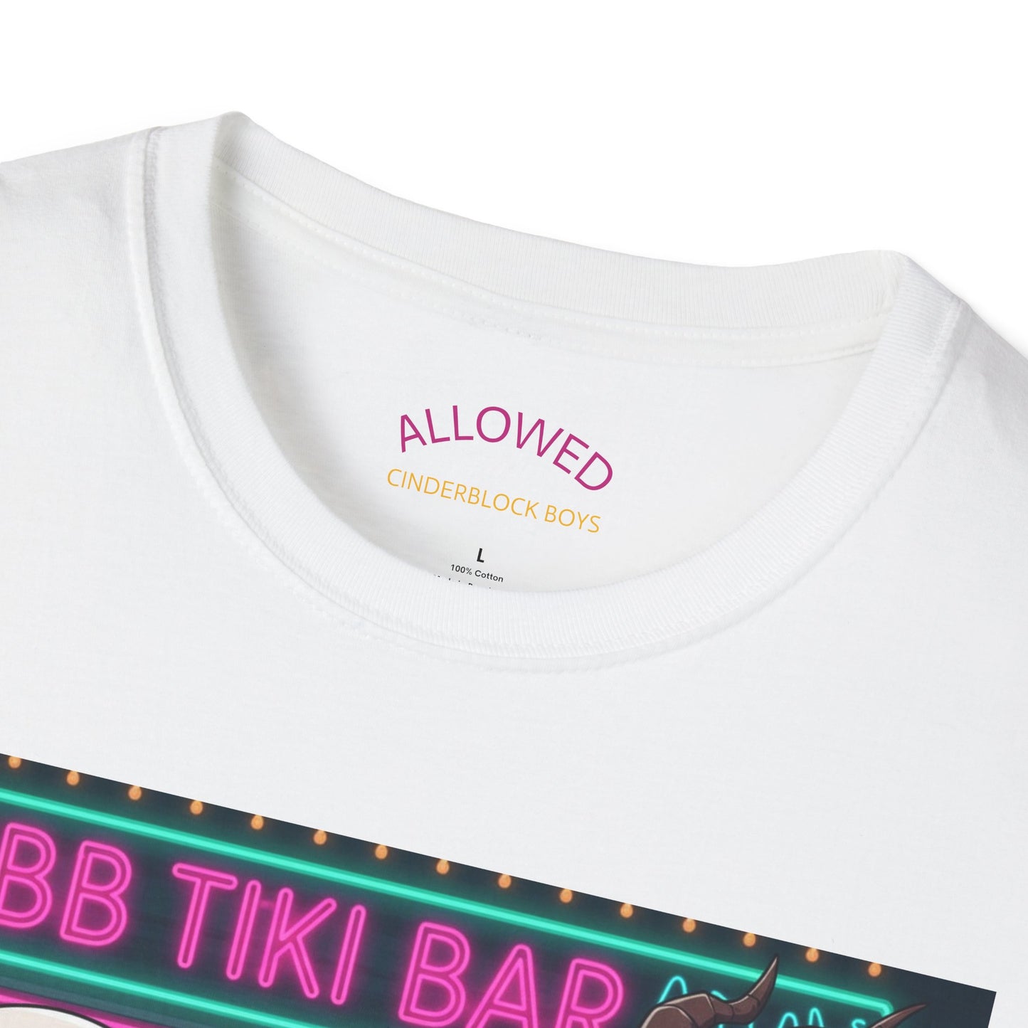 CBB Tiki Bar Graphic Unisex Softstyle T-Shirt