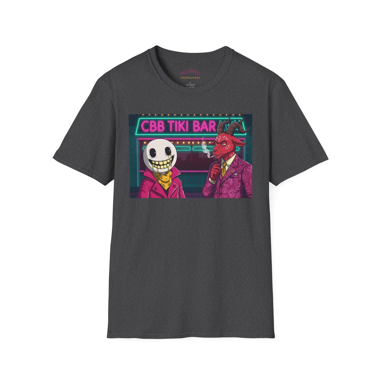 CBB Tiki Bar Graphic Unisex Softstyle T-Shirt