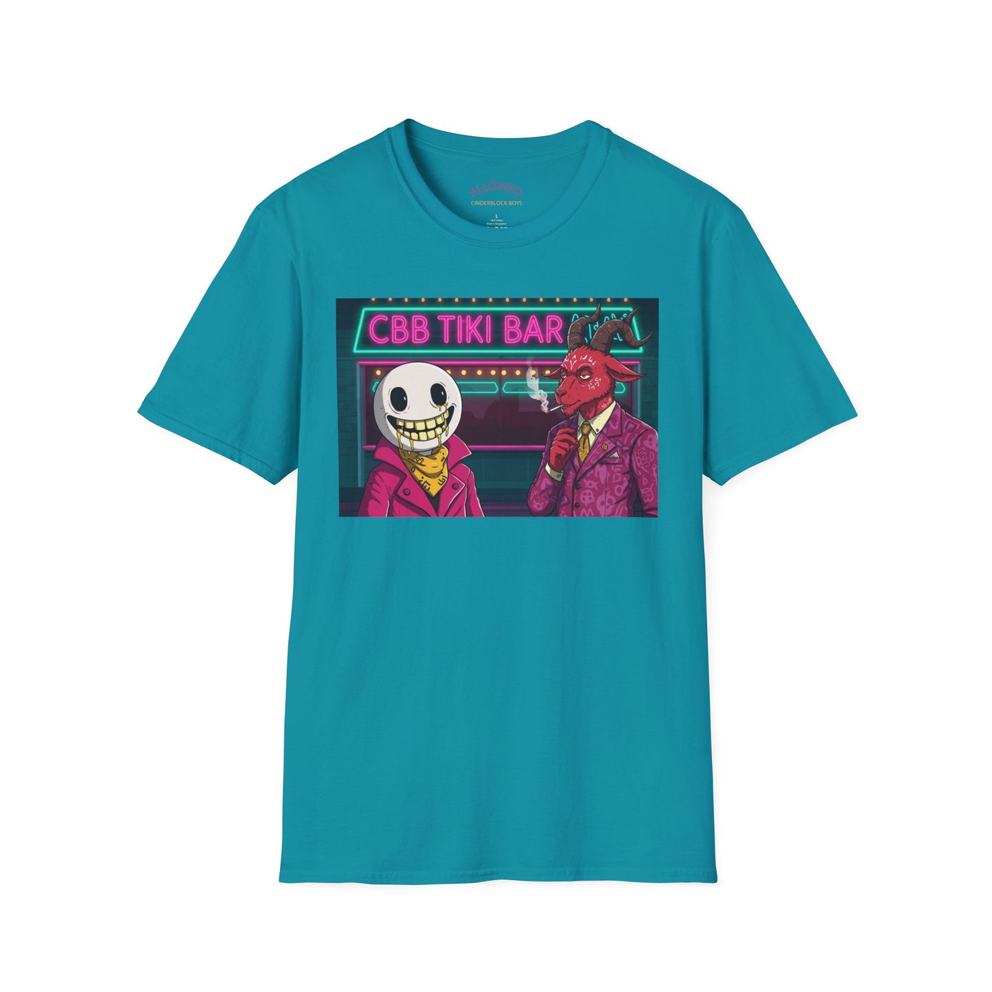 CBB Tiki Bar Graphic Unisex Softstyle T-Shirt