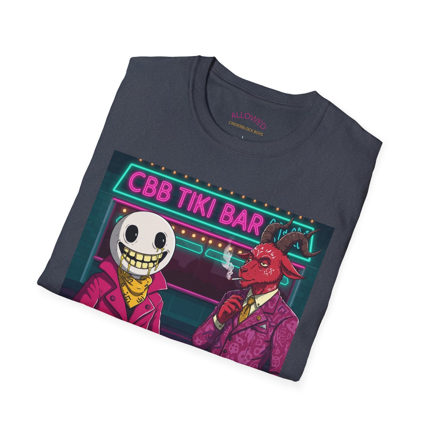 CBB Tiki Bar Graphic Unisex Softstyle T-Shirt