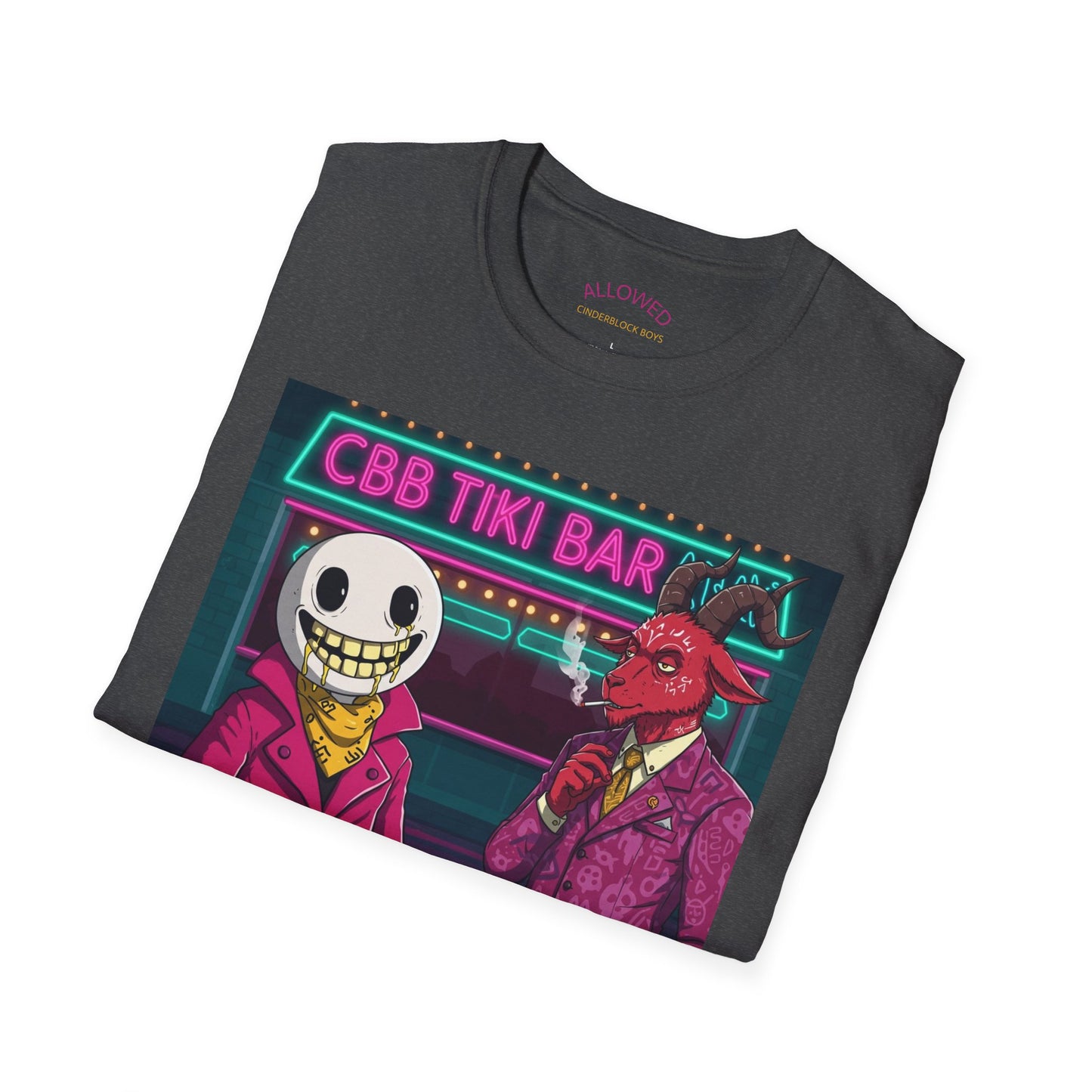 CBB Tiki Bar Graphic Unisex Softstyle T-Shirt
