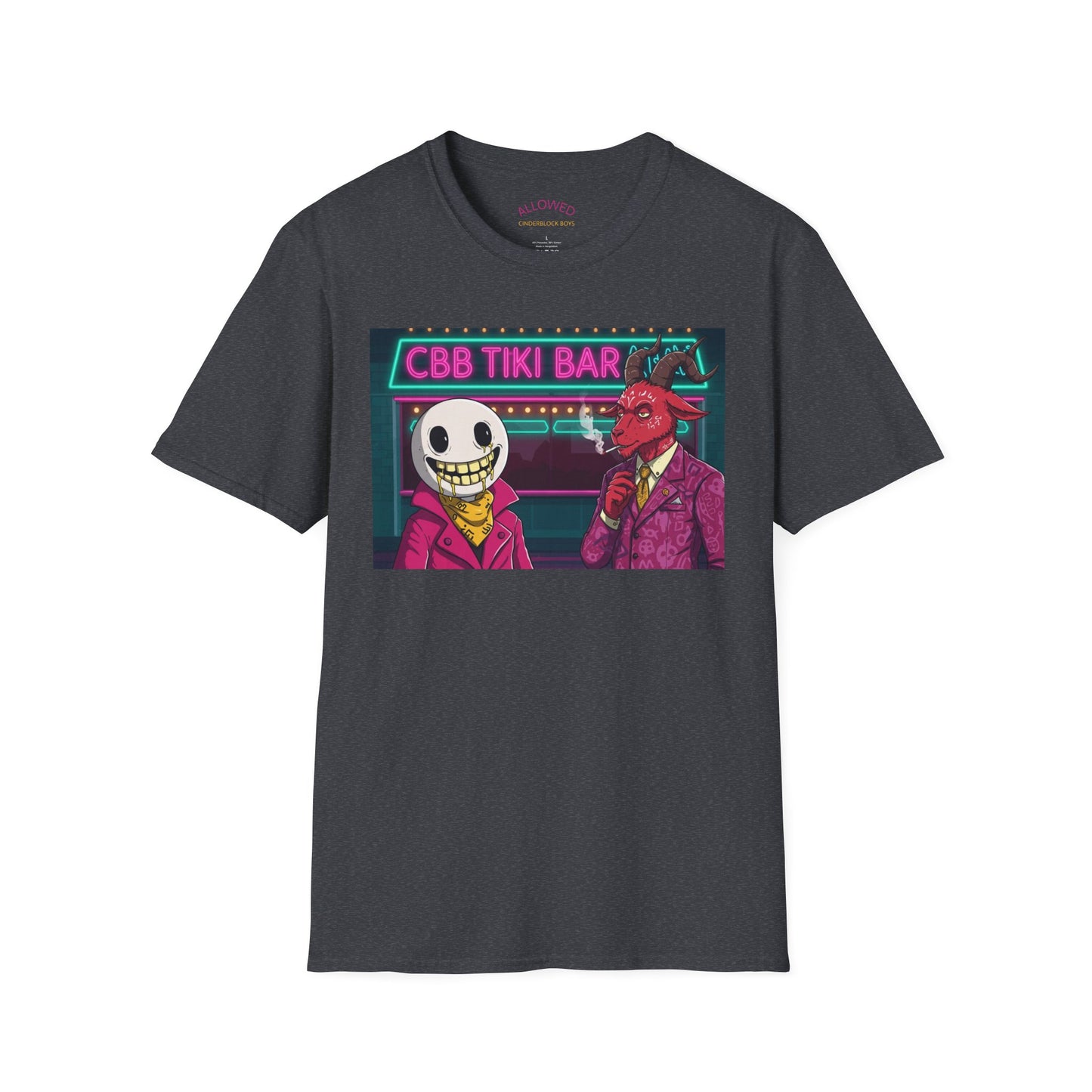 CBB Tiki Bar Graphic Unisex Softstyle T-Shirt