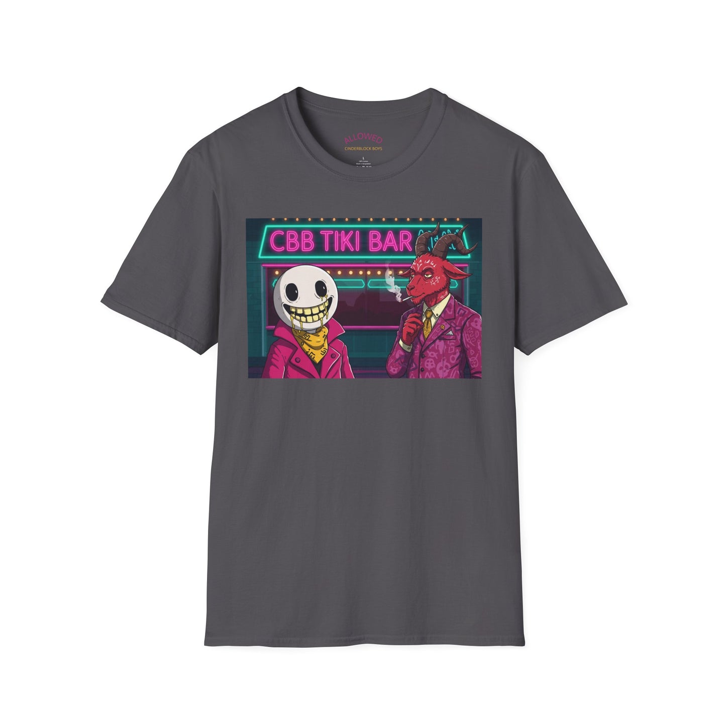 CBB Tiki Bar Graphic Unisex Softstyle T-Shirt