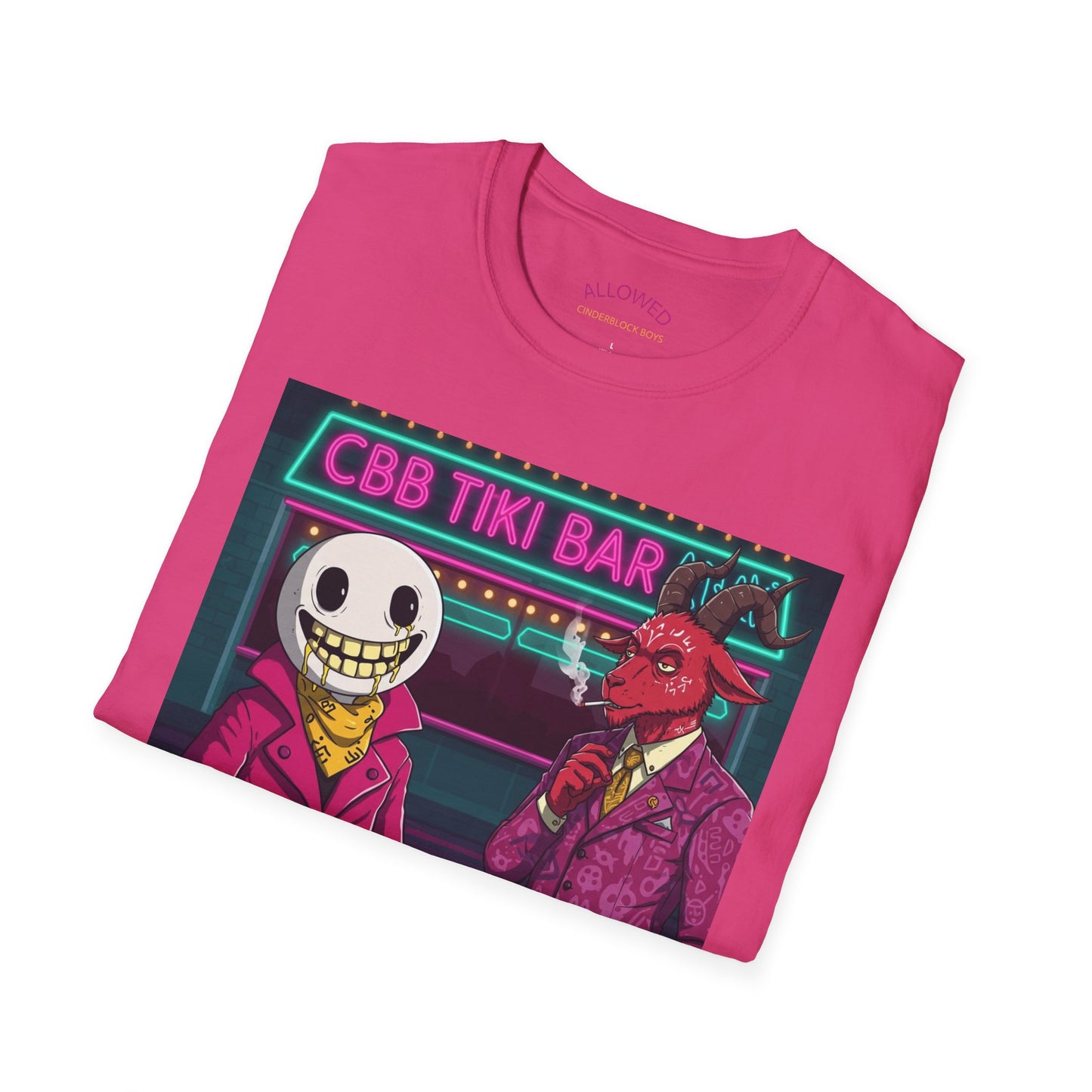 CBB Tiki Bar Graphic Unisex Softstyle T-Shirt