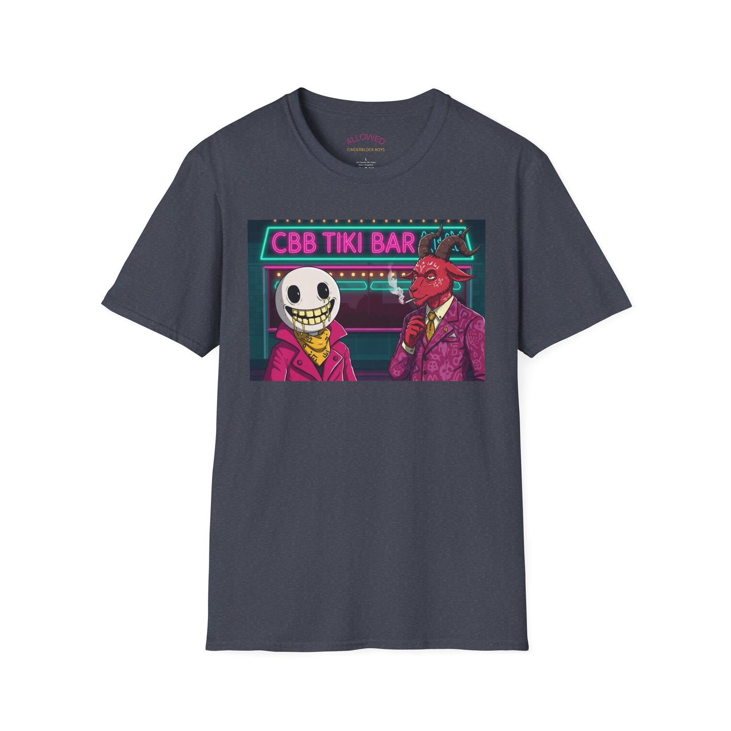 CBB Tiki Bar Graphic Unisex Softstyle T-Shirt