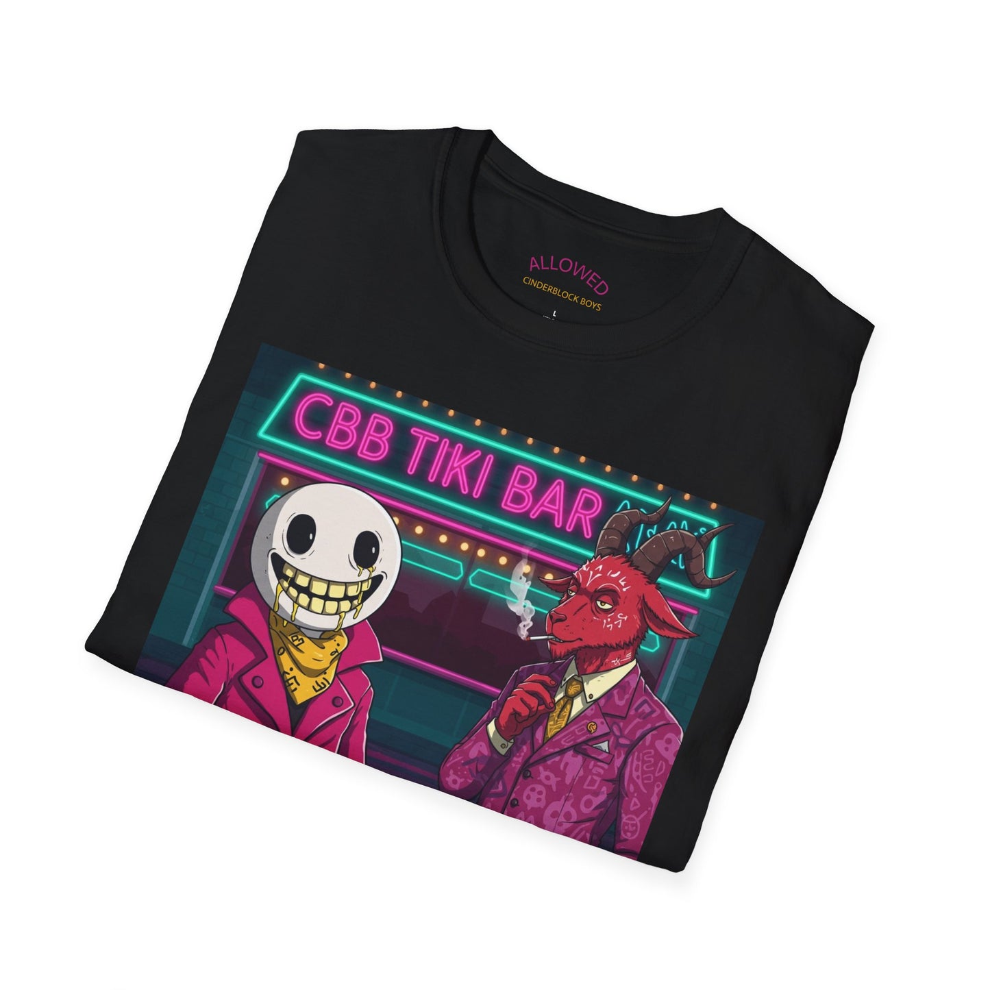 CBB Tiki Bar Graphic Unisex Softstyle T-Shirt