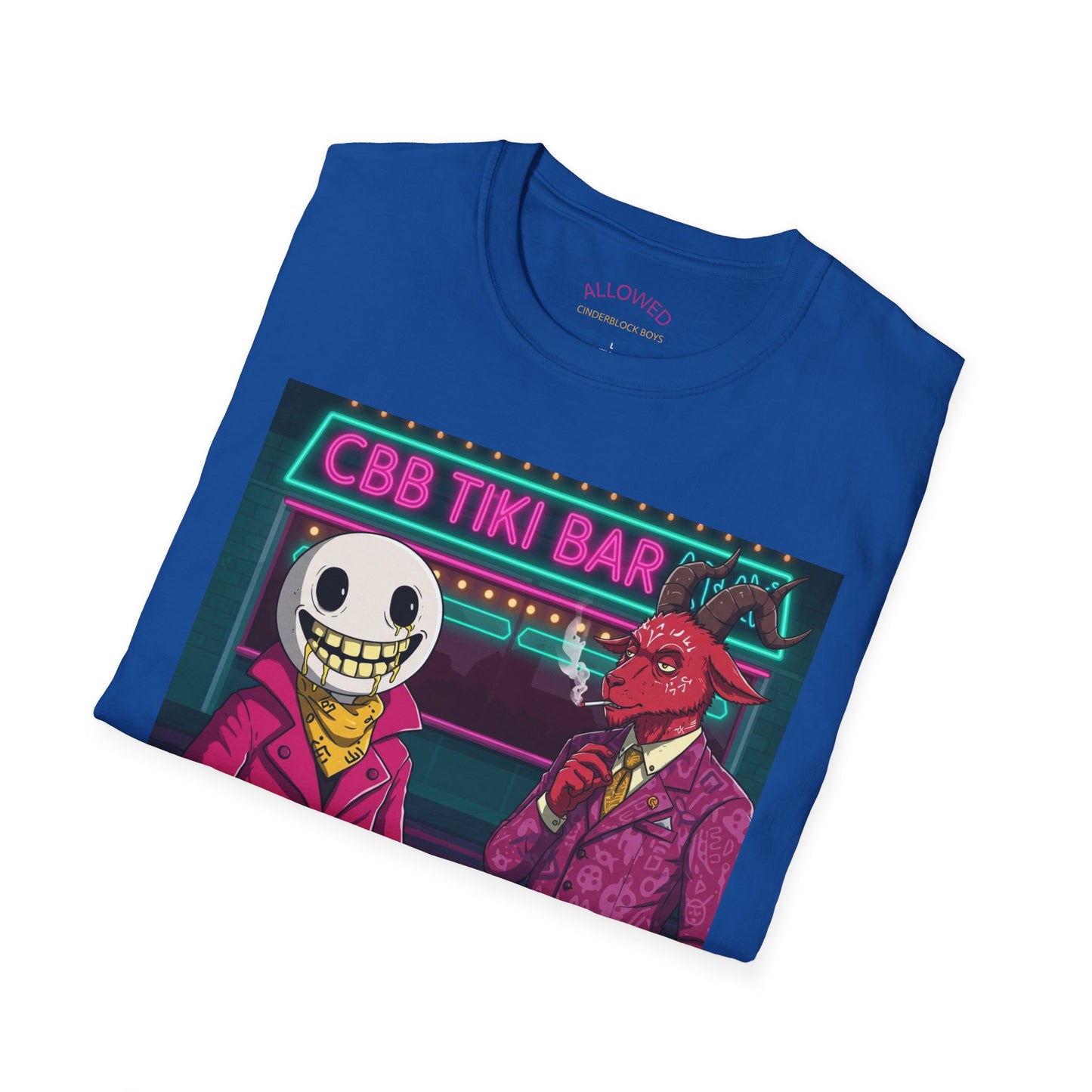 CBB Tiki Bar Graphic Unisex Softstyle T-Shirt