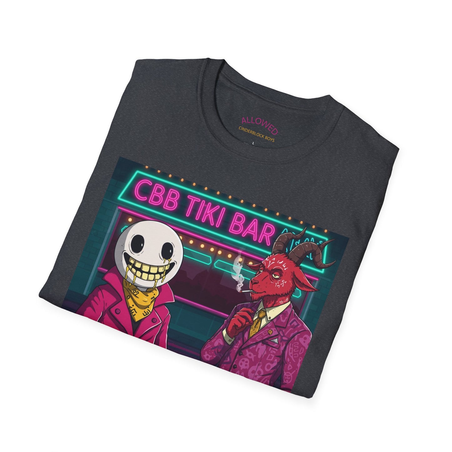 CBB Tiki Bar Graphic Unisex Softstyle T-Shirt