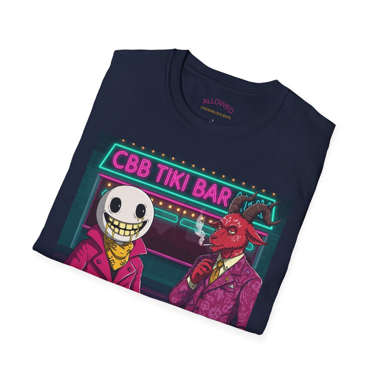 CBB Tiki Bar Graphic Unisex Softstyle T-Shirt