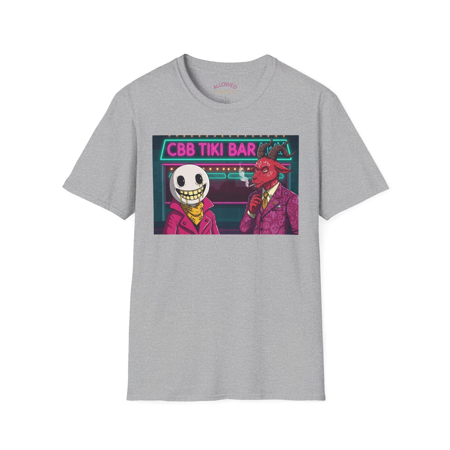 CBB Tiki Bar Graphic Unisex Softstyle T-Shirt